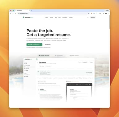 The Resume Tool I Needed