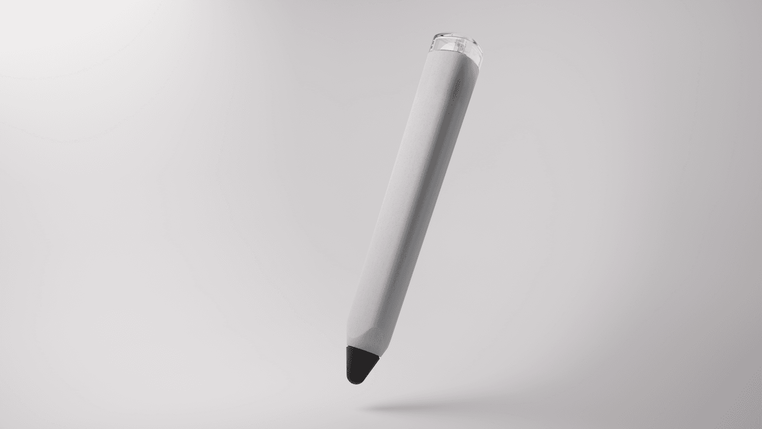 A 3D rendering of the Stylus that I created in Blender.