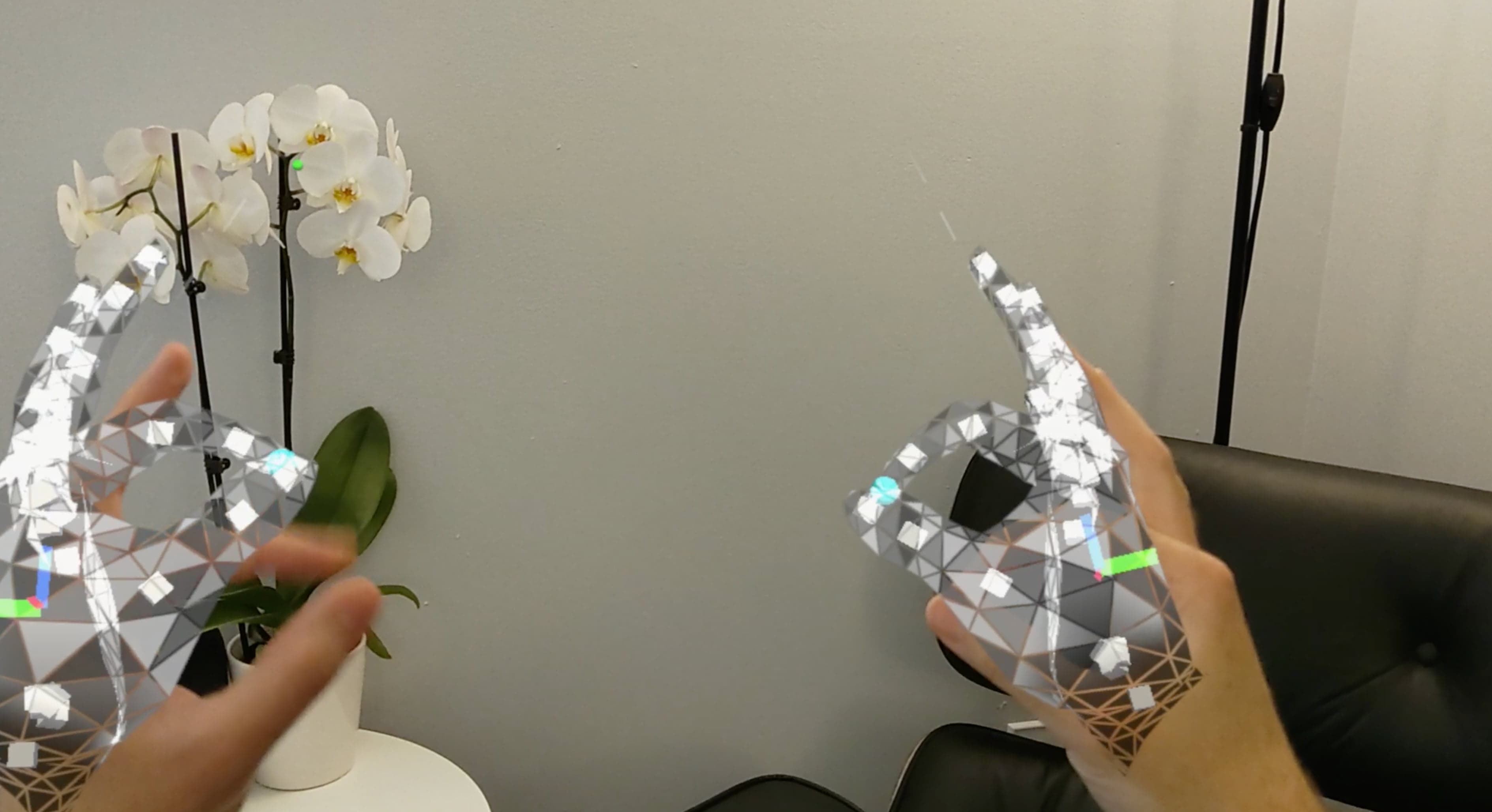 A demo of the AR software