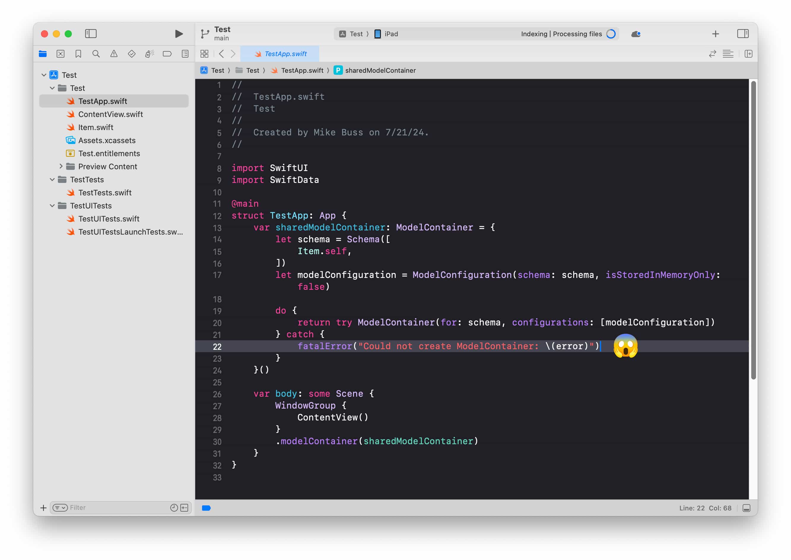 Leveling Up SwiftData Error Handling in Xcode Templates